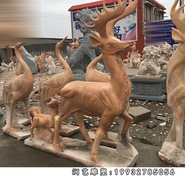 鹿石雕 (148)