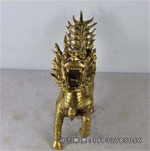 麒麟铜雕 (31)