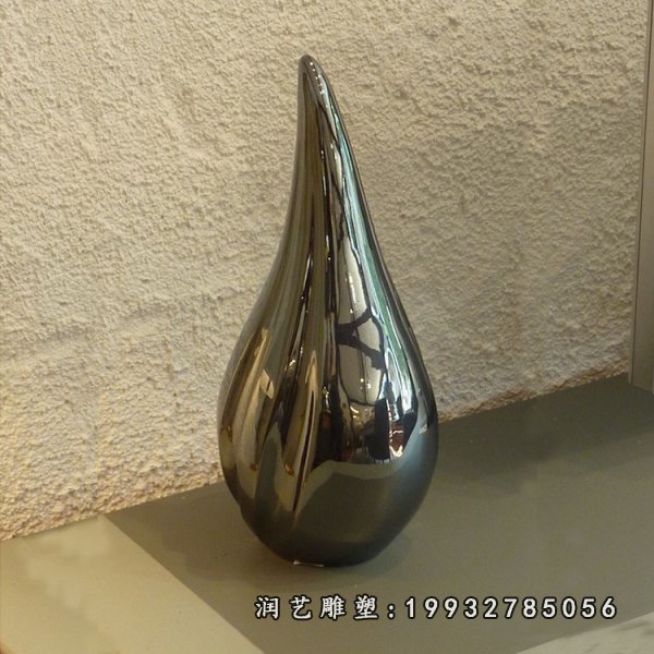 不锈钢水滴雕塑 (30)