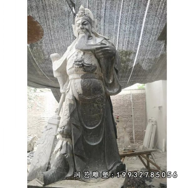 关公古代人物石雕 (26)