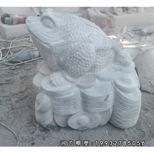金蟾动物石雕 (21)