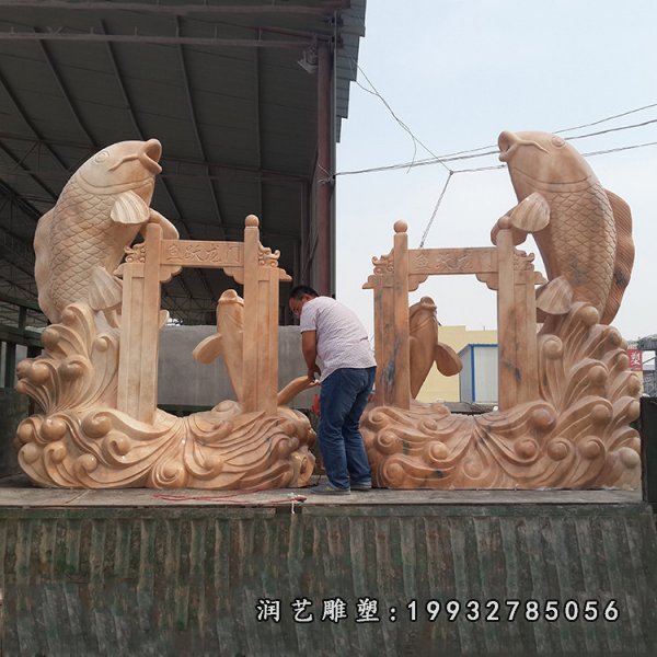鱼石雕 (50)