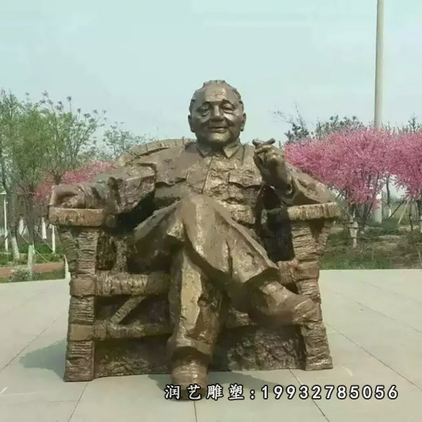 邓小平铜雕 (11)