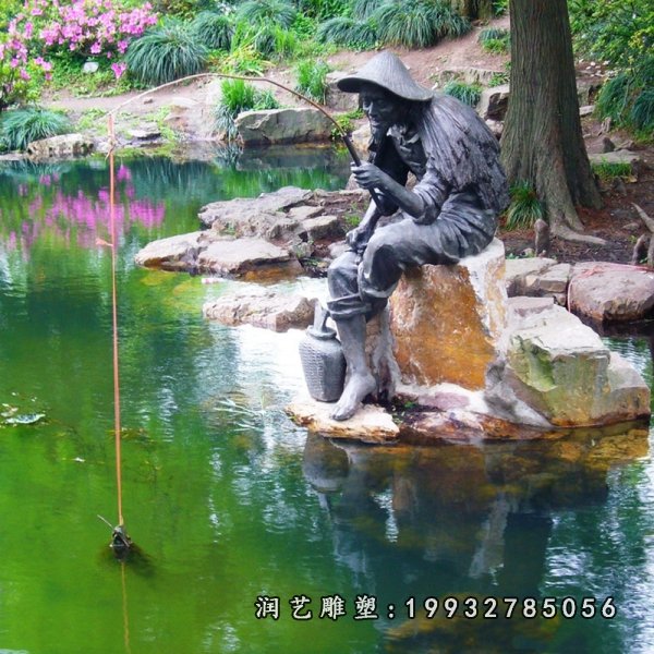 姜太公铜雕  (5)