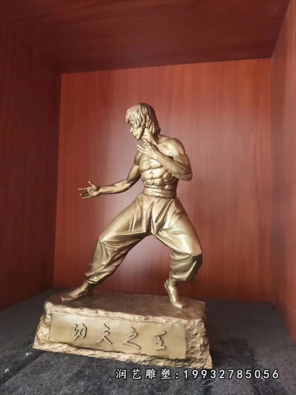 李小龙铜雕 (12)