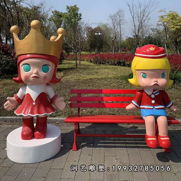 玻璃钢公仔雕塑  (13)