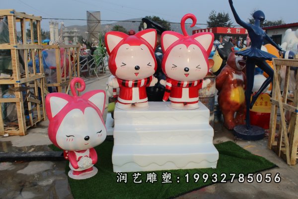 玻璃钢阿狸雕塑 (11)