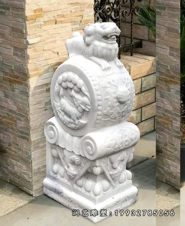 门墩石雕 (1234)