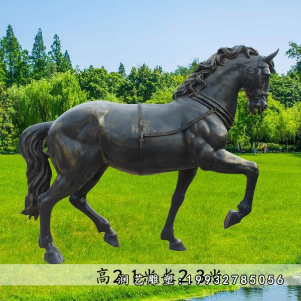 玻璃钢马雕塑  (27)