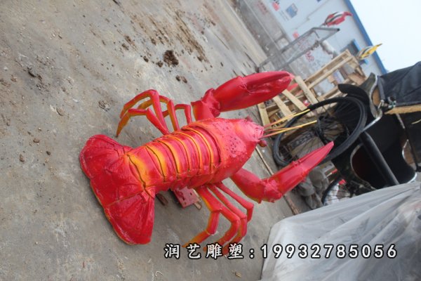 玻璃钢龙虾雕塑  (138)