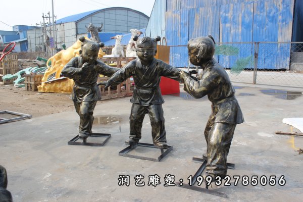 儿童铜雕 (183)