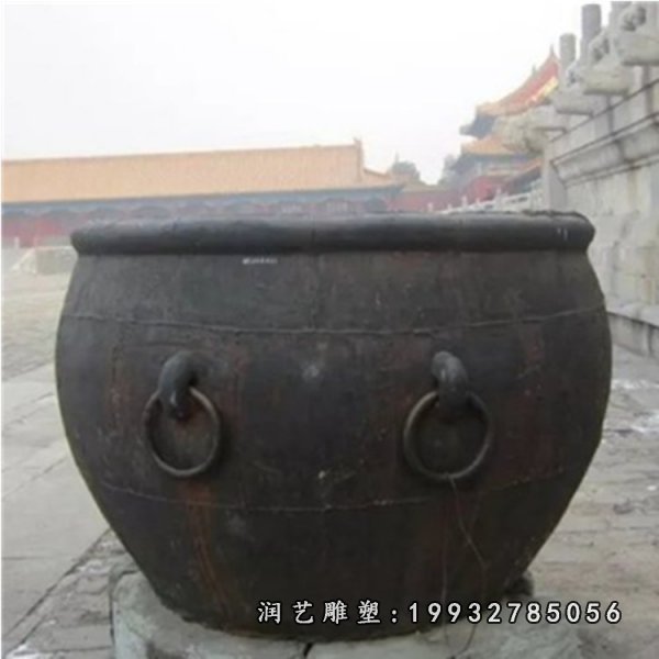 铜雕水缸 (56)