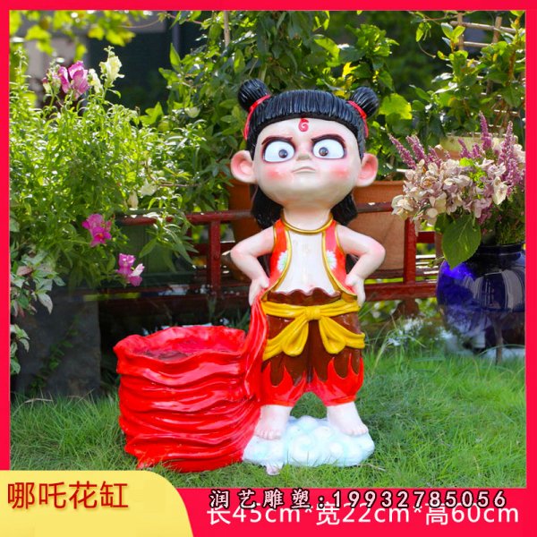 玻璃钢哪吒雕塑 (60)