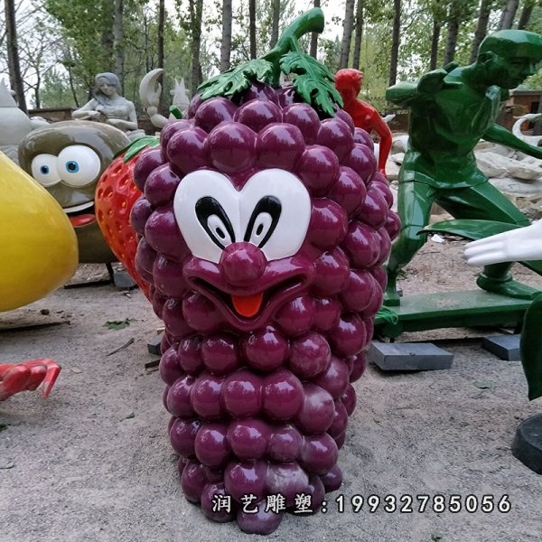 玻璃钢葡萄雕塑 (31)
