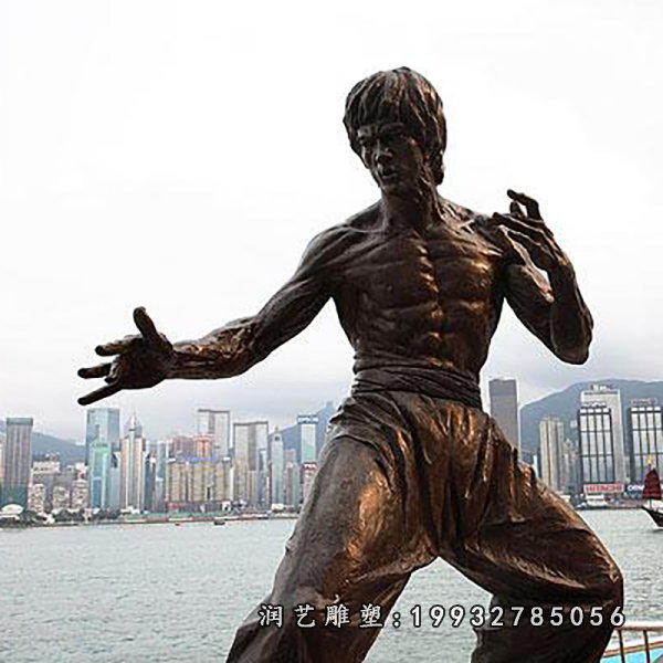李小龙铜雕 (9)