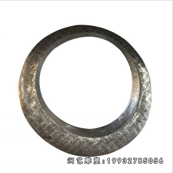 不锈钢圆环雕塑 (53)