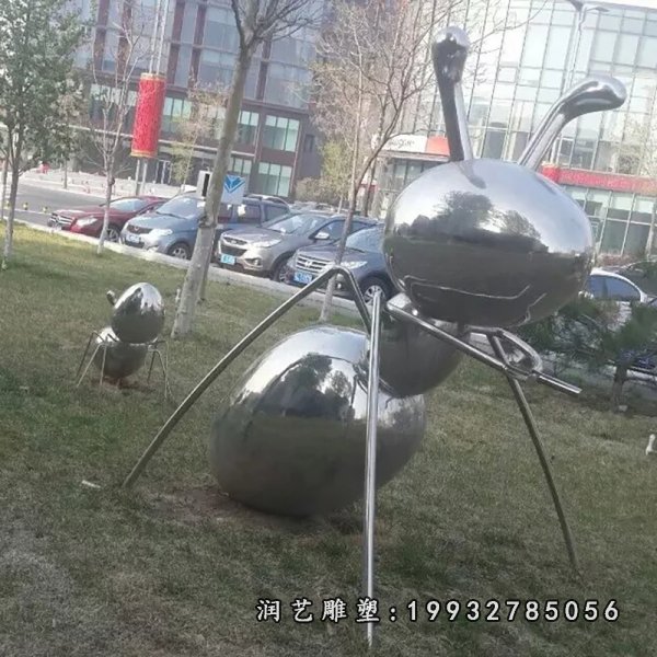 不锈钢蚂蚁雕塑 (42)