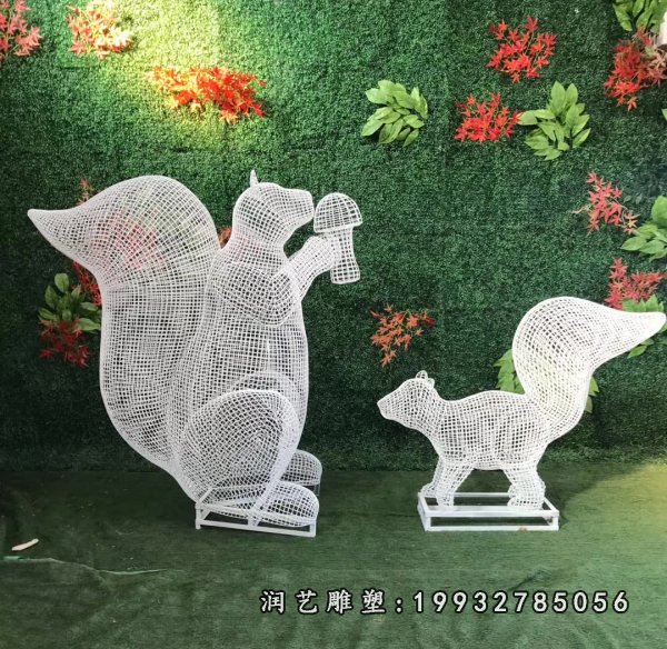 不锈钢动物雕塑(20)