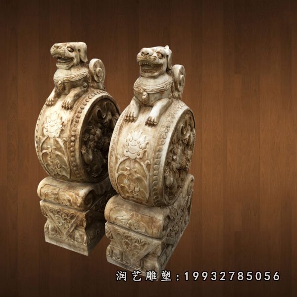 门墩石雕 (1224)