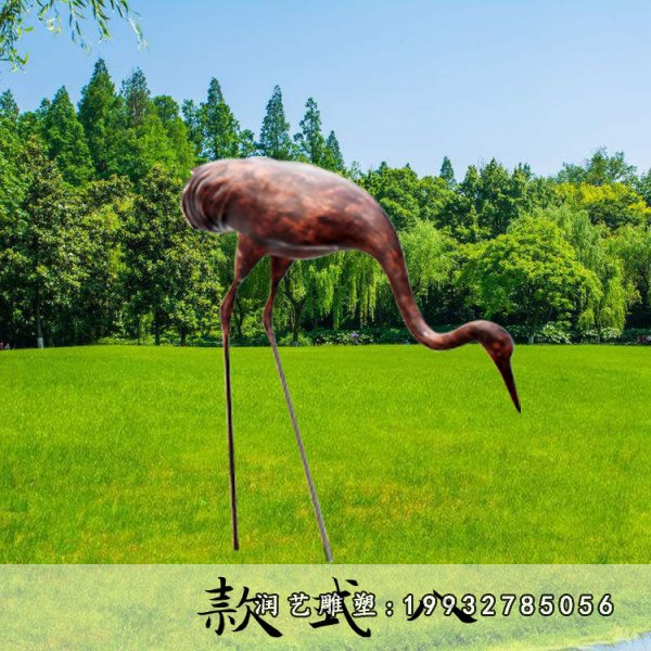 仙鹤铜雕 (116)
