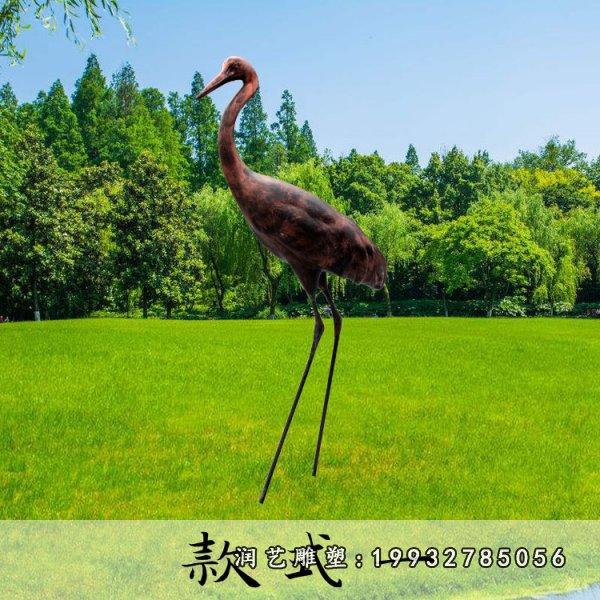 仙鹤铜雕 (117)