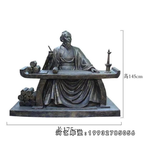 张仲景铜雕 (13)