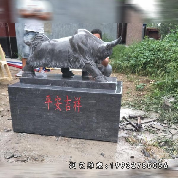 牛石雕 (16)