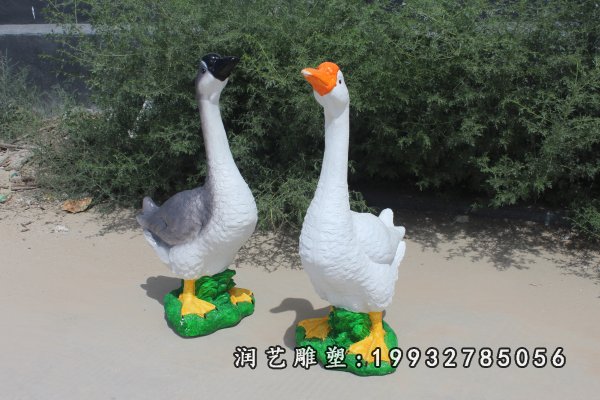 玻璃钢鹅雕塑 (35)