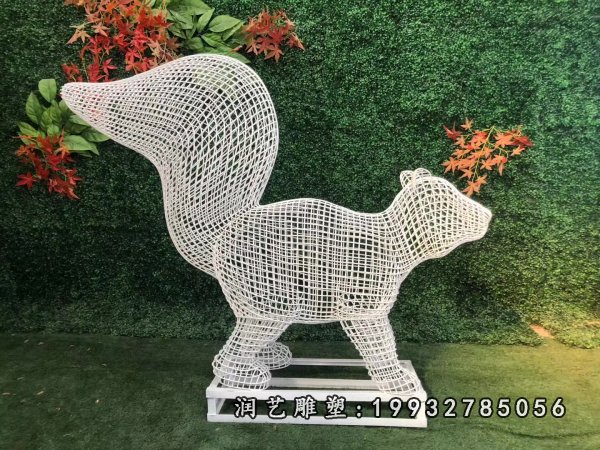 不锈钢动物雕塑(18)