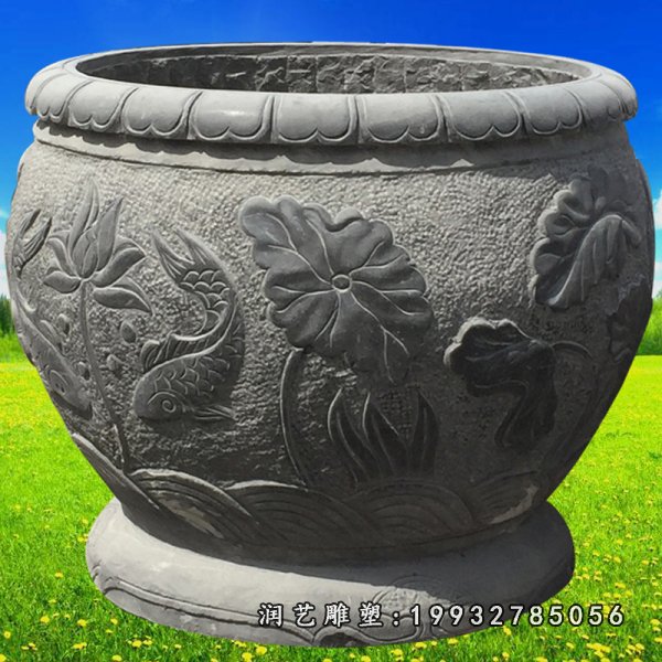 水缸石雕 (5)