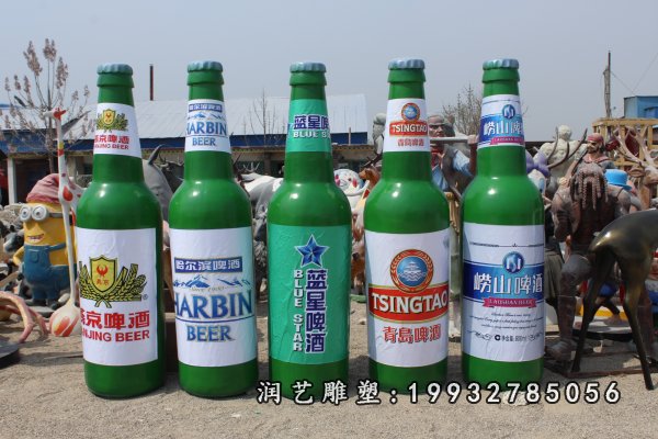 玻璃钢酒瓶雕塑 (17)