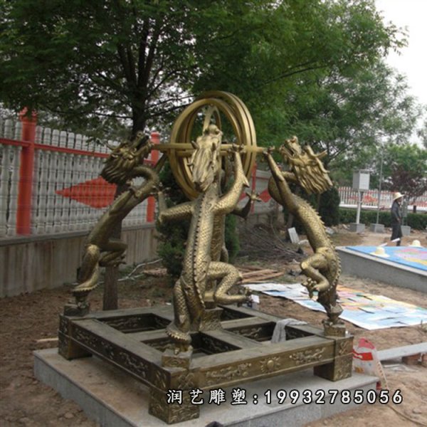 浑天仪铜雕 (16)