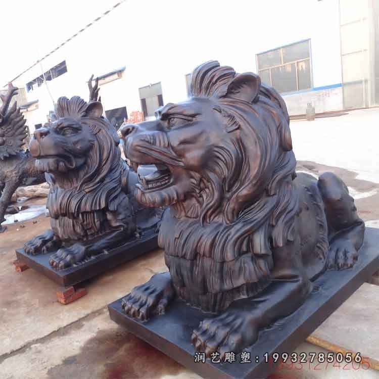 铜雕狮子 (4)