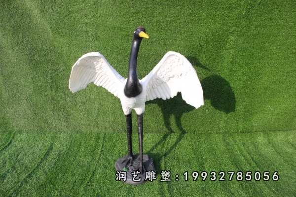 玻璃钢仙鹤雕塑  (15)