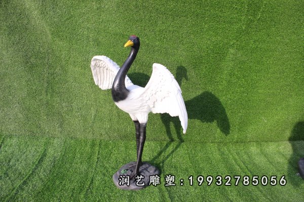 玻璃钢仙鹤雕塑  (14)