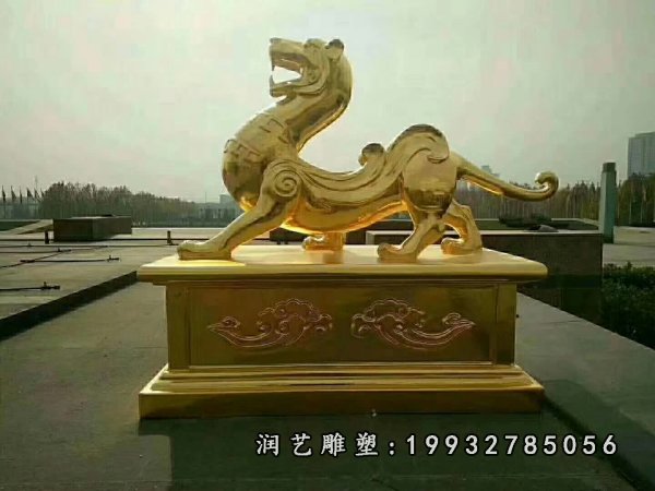 动物铜雕 (7)
