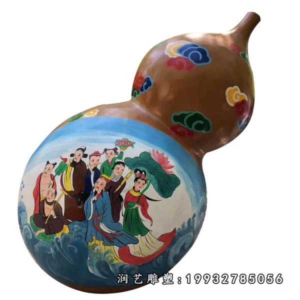 玻璃钢葫芦雕塑  (11)