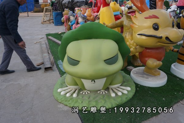 玻璃钢青蛙雕塑  (25)