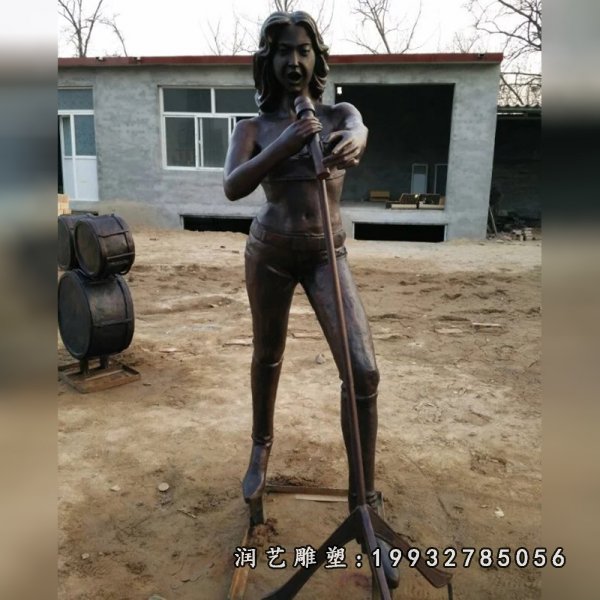 演奏人物铜雕塑 (63)
