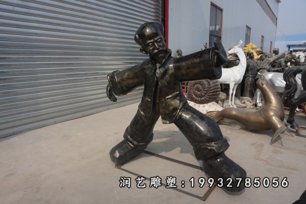 运动人物铜雕 (31)