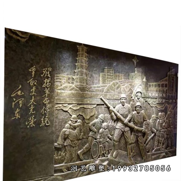 铜浮雕雕塑 (49)