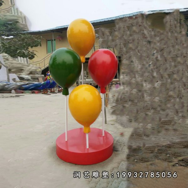 玻璃钢气球雕塑  (15)