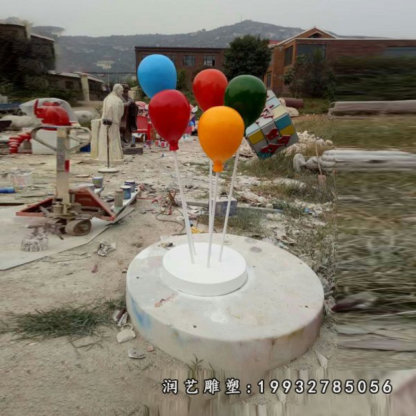 玻璃钢气球雕塑  (14)
