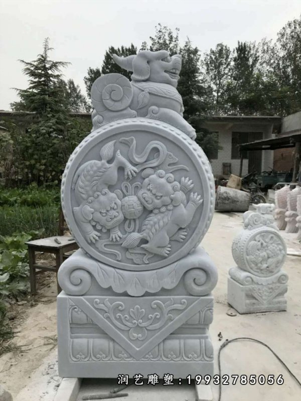 门墩石雕 (56)