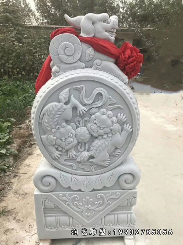 门墩石雕 (54)