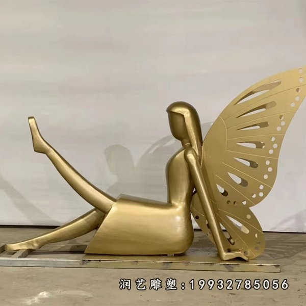 抽象人物铜雕 (68)