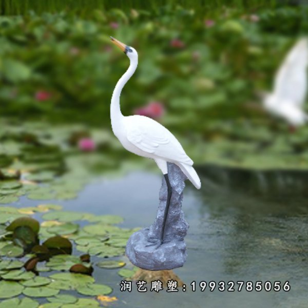 玻璃钢仙鹤雕塑  (25)