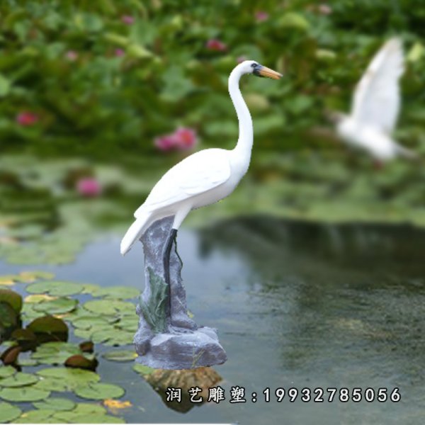 玻璃钢仙鹤雕塑  (24)
