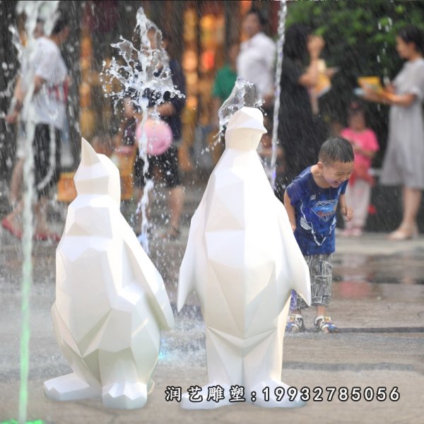 玻璃钢企鹅雕塑  (31)