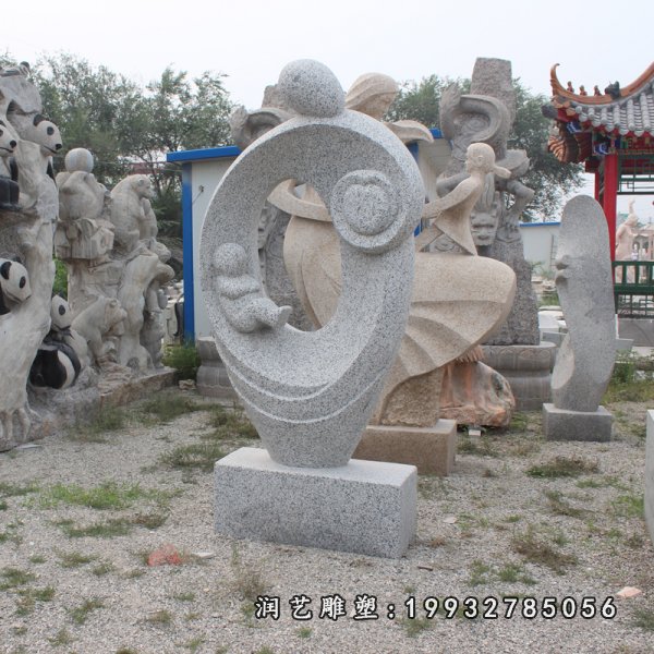 母子石雕   (50)